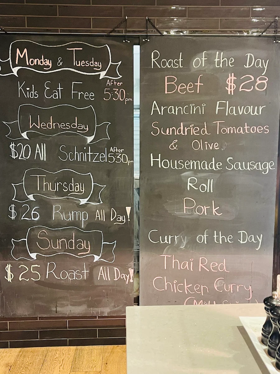 Menu, The Highlander
