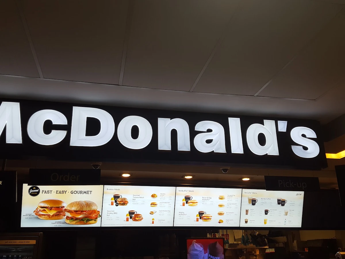 Menu, McDonald's Dandenong North