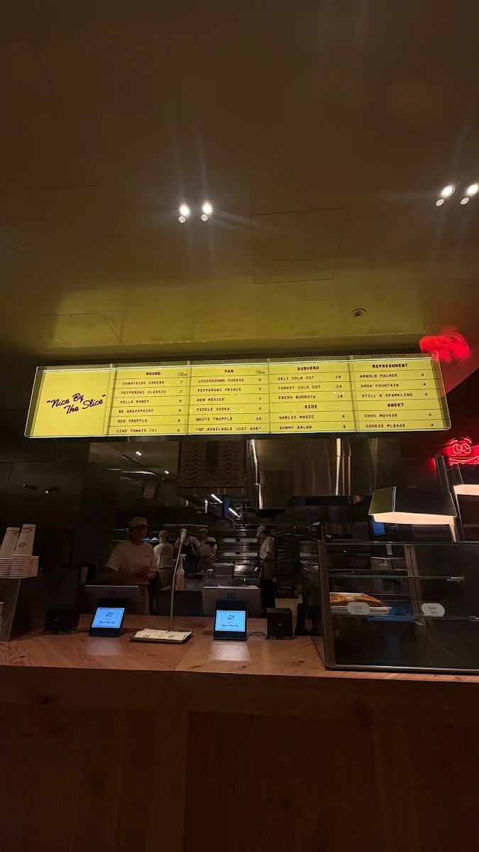 Menu, Sunnyside Sliced - Docklands