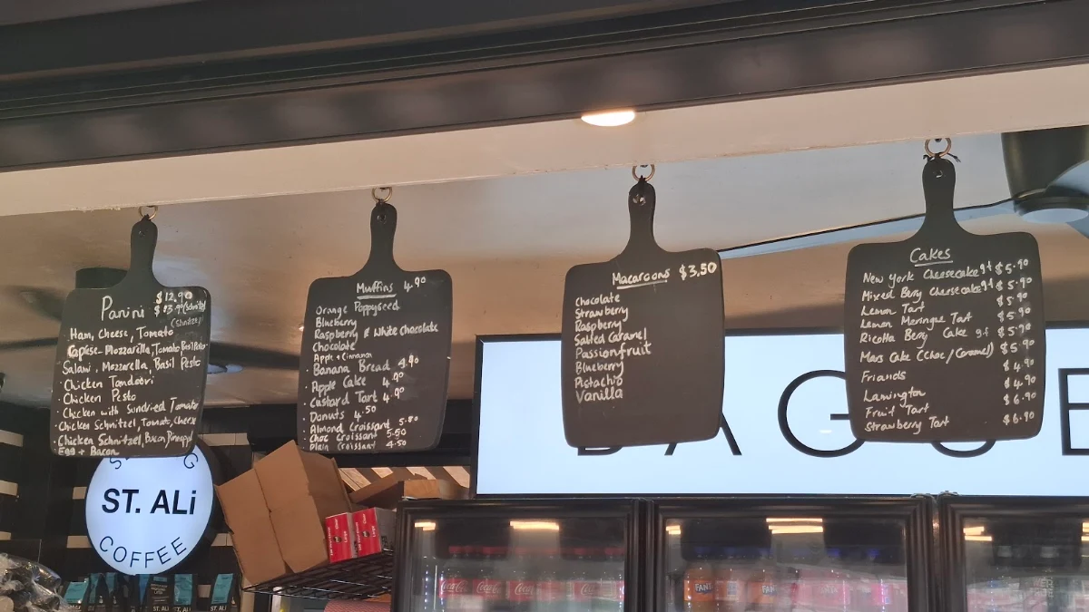 Menu, Baguette Cafe Flinders St