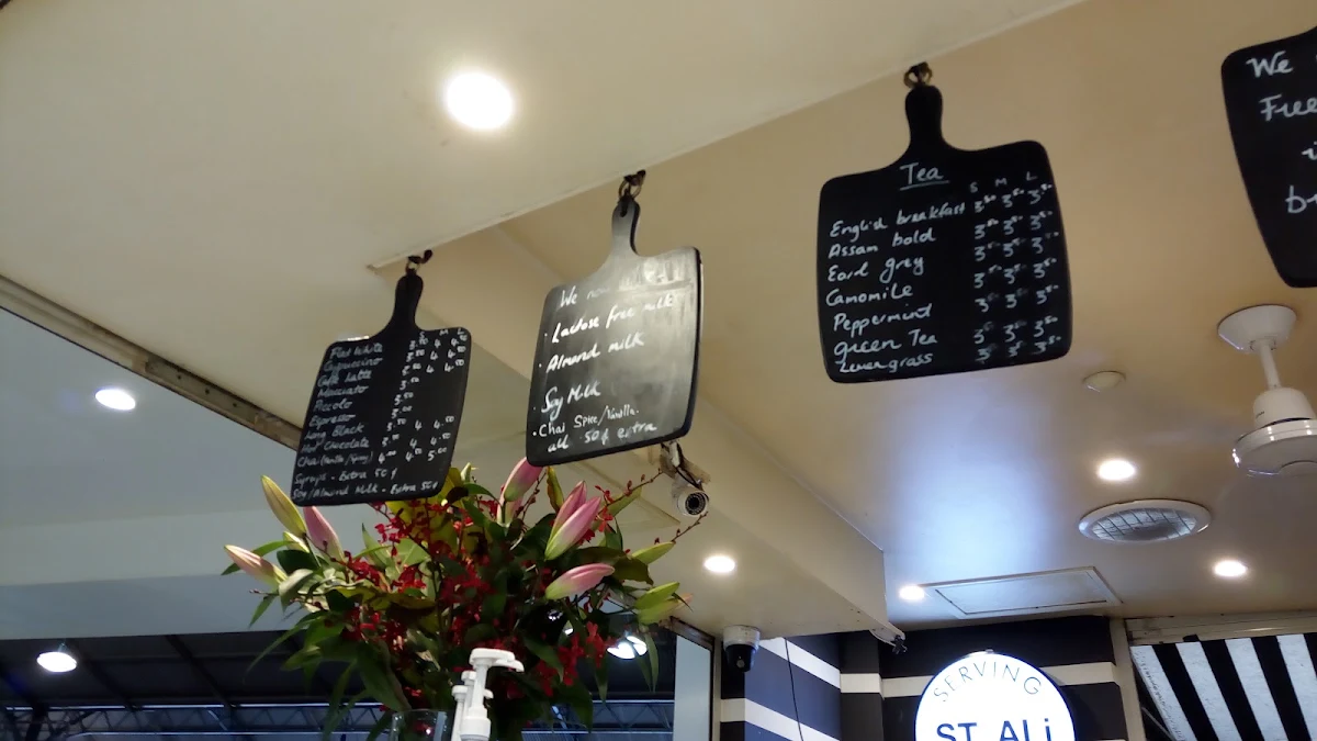 Menu, Baguette Cafe Flinders St