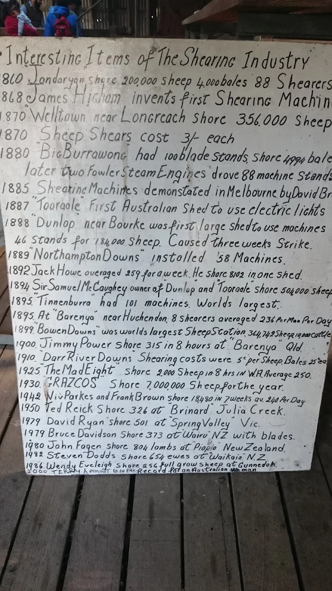 Menu, Warrook Farm (Historic Homestead)
