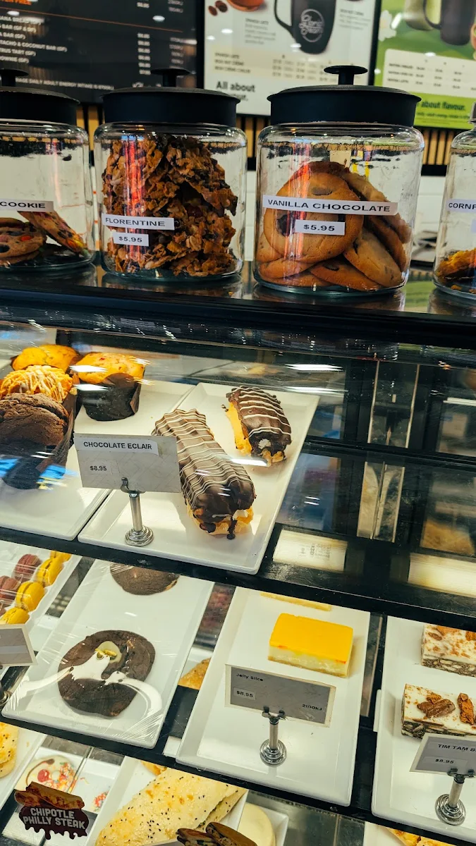 Menu, Gloria Jean's Glenelg