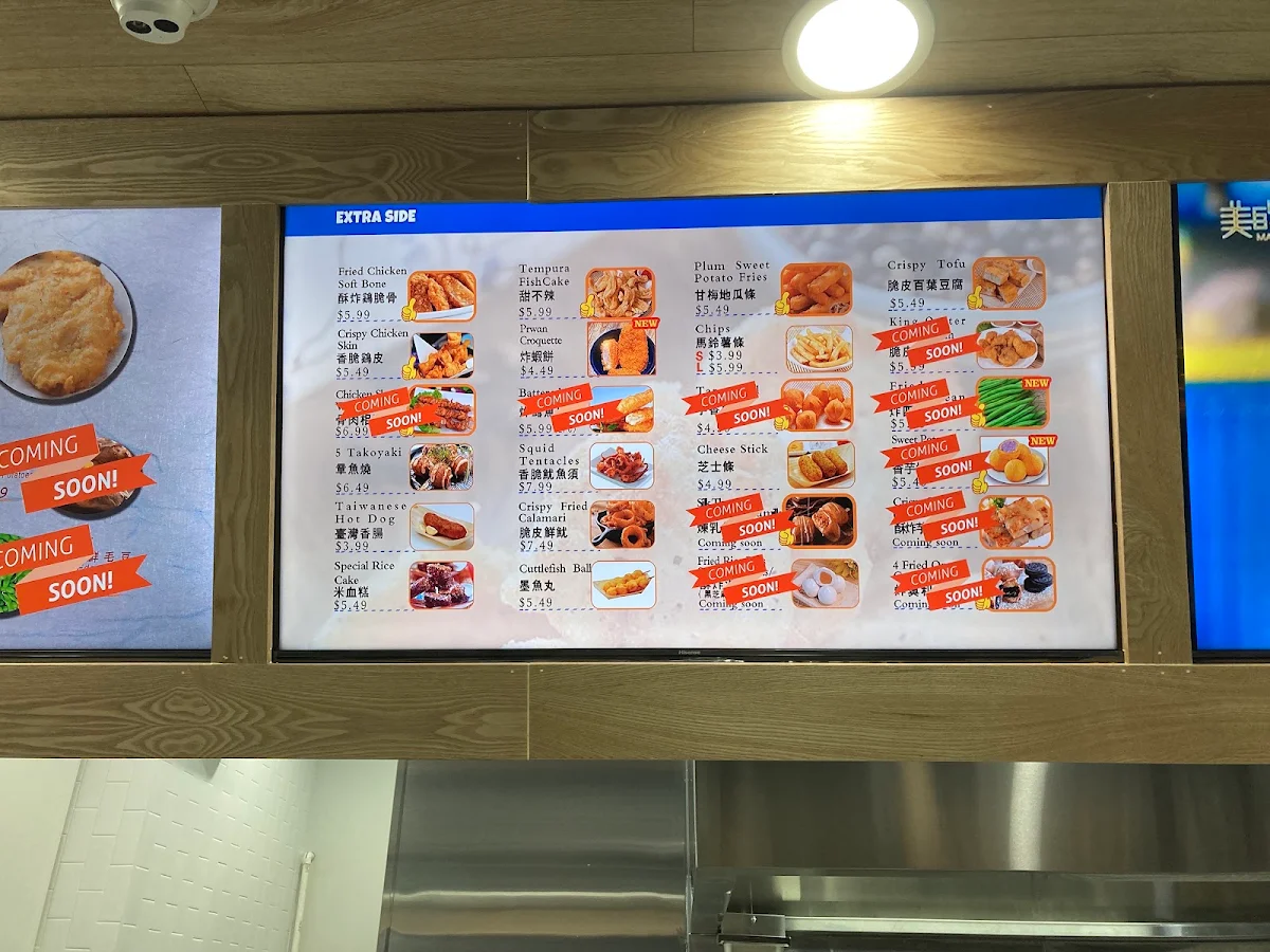 Menu, Two Peck