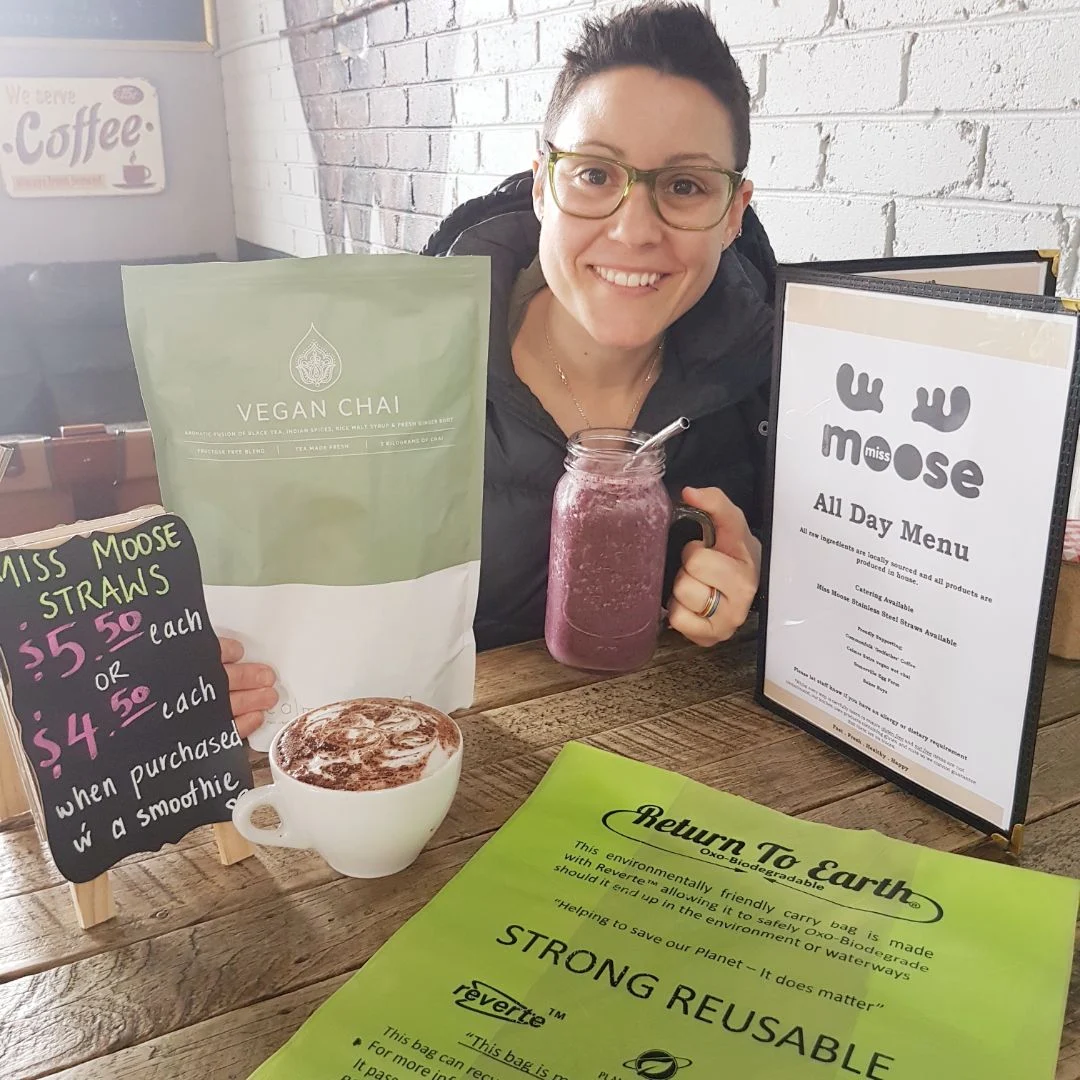 Menu, Miss Moose Cafe