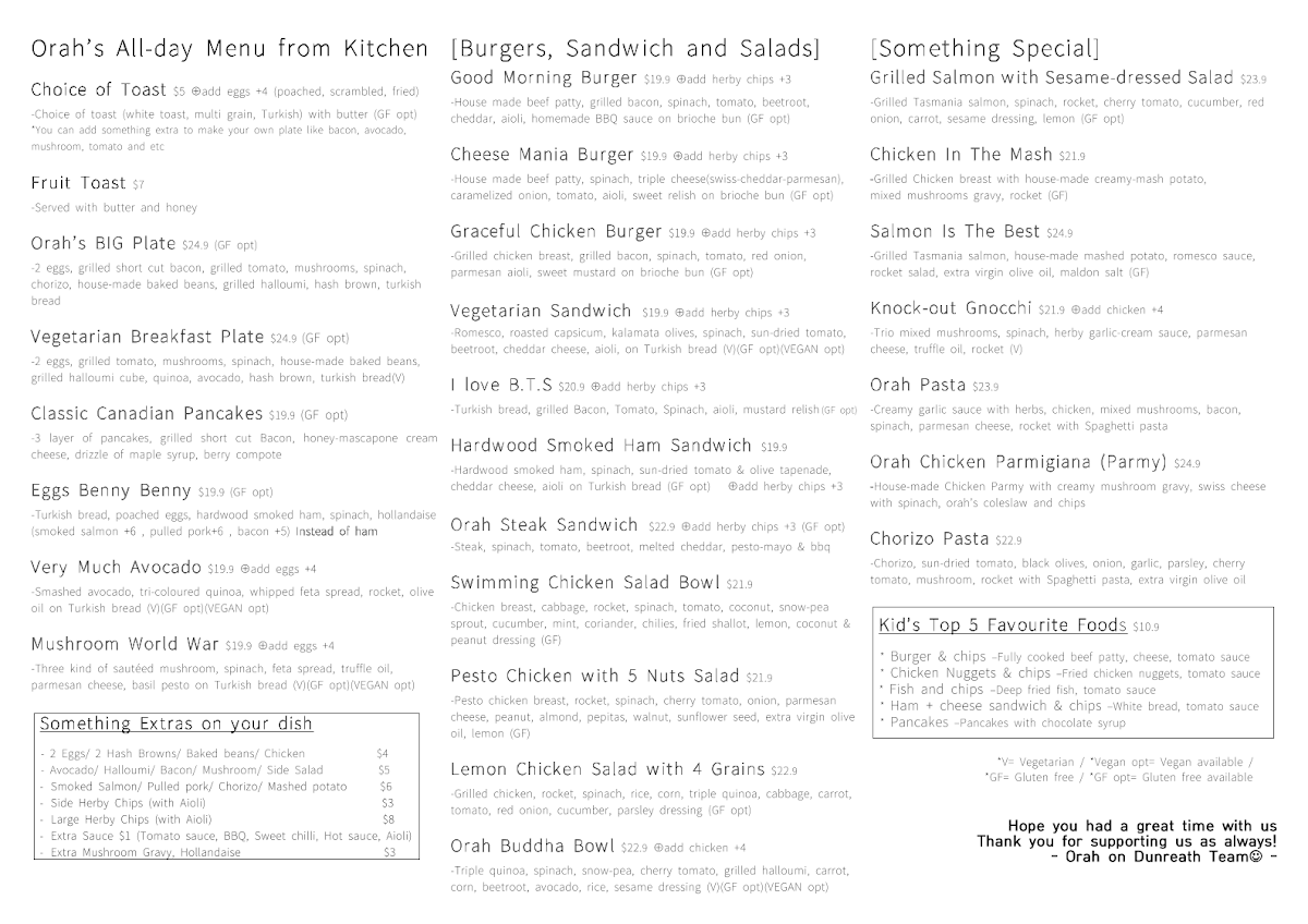 Menu photo 1