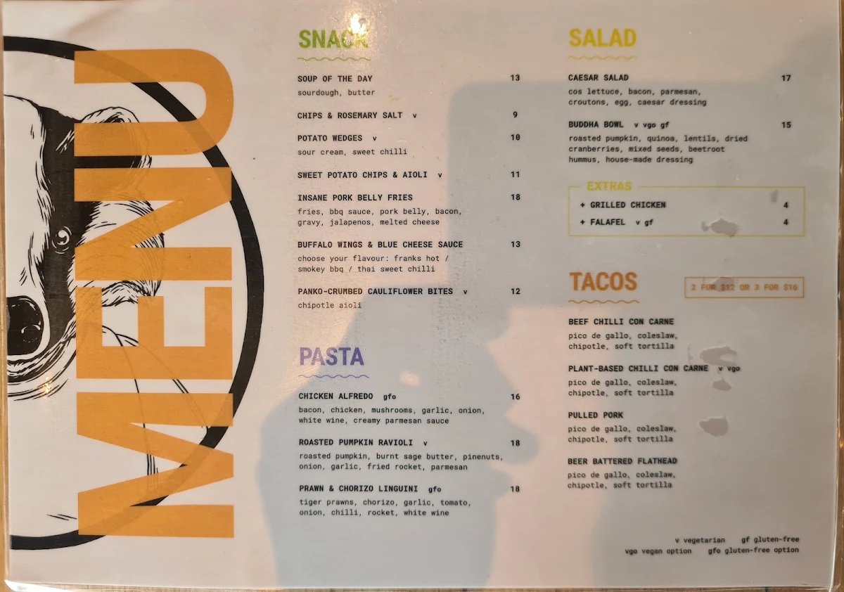 Menu, Badger & Co