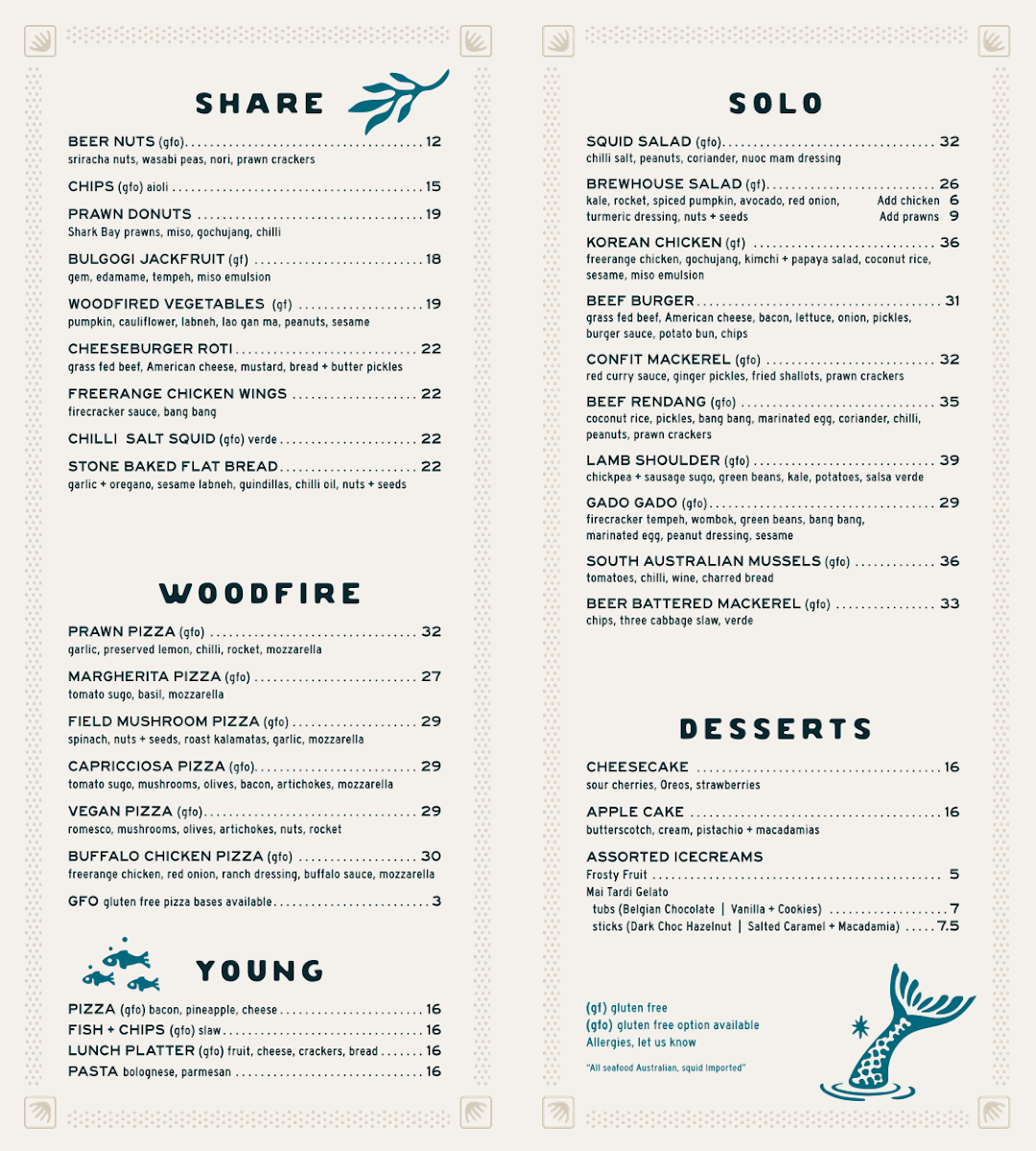 Menu photo 1