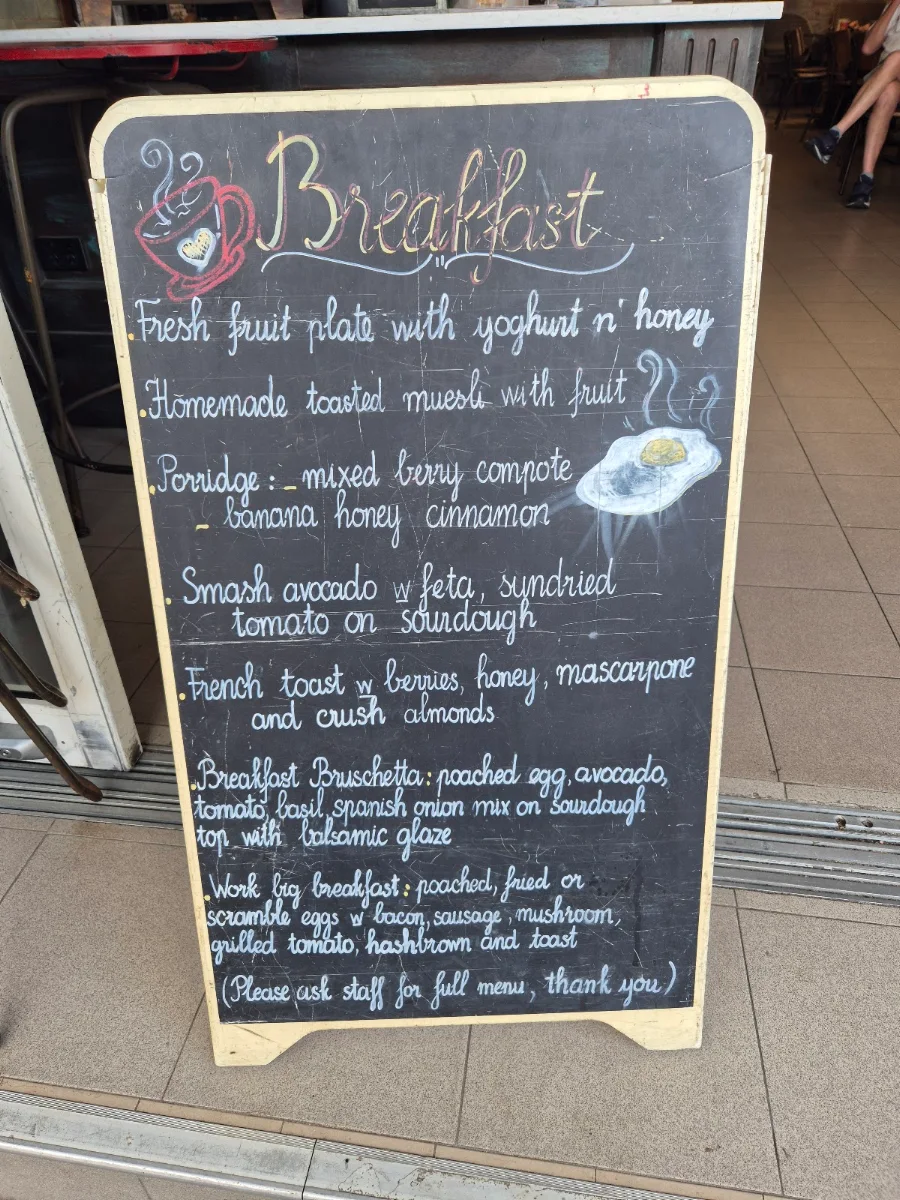 Menu, Simple Simons Gelato Coffee House Cafe