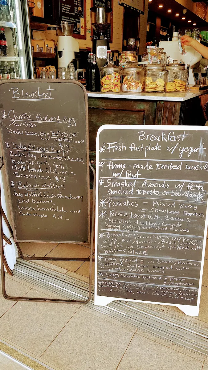 Menu, Simple Simons Gelato Coffee House Cafe