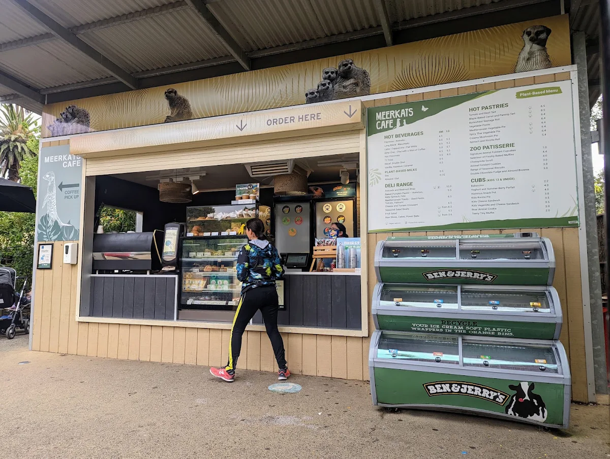 Menu, Meerkats Cafe