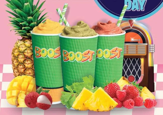 Food & drink, Boost Juice Ed Square