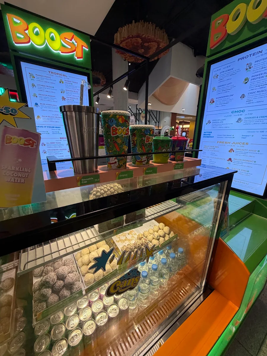 Vibe, Boost Juice Ed Square