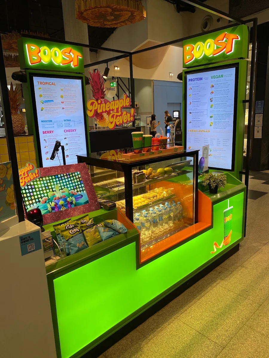 Vibe, Boost Juice Ed Square