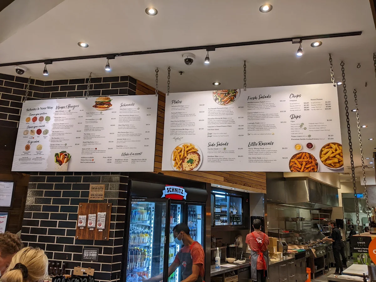 Menu, Schnitz Fountain Gate