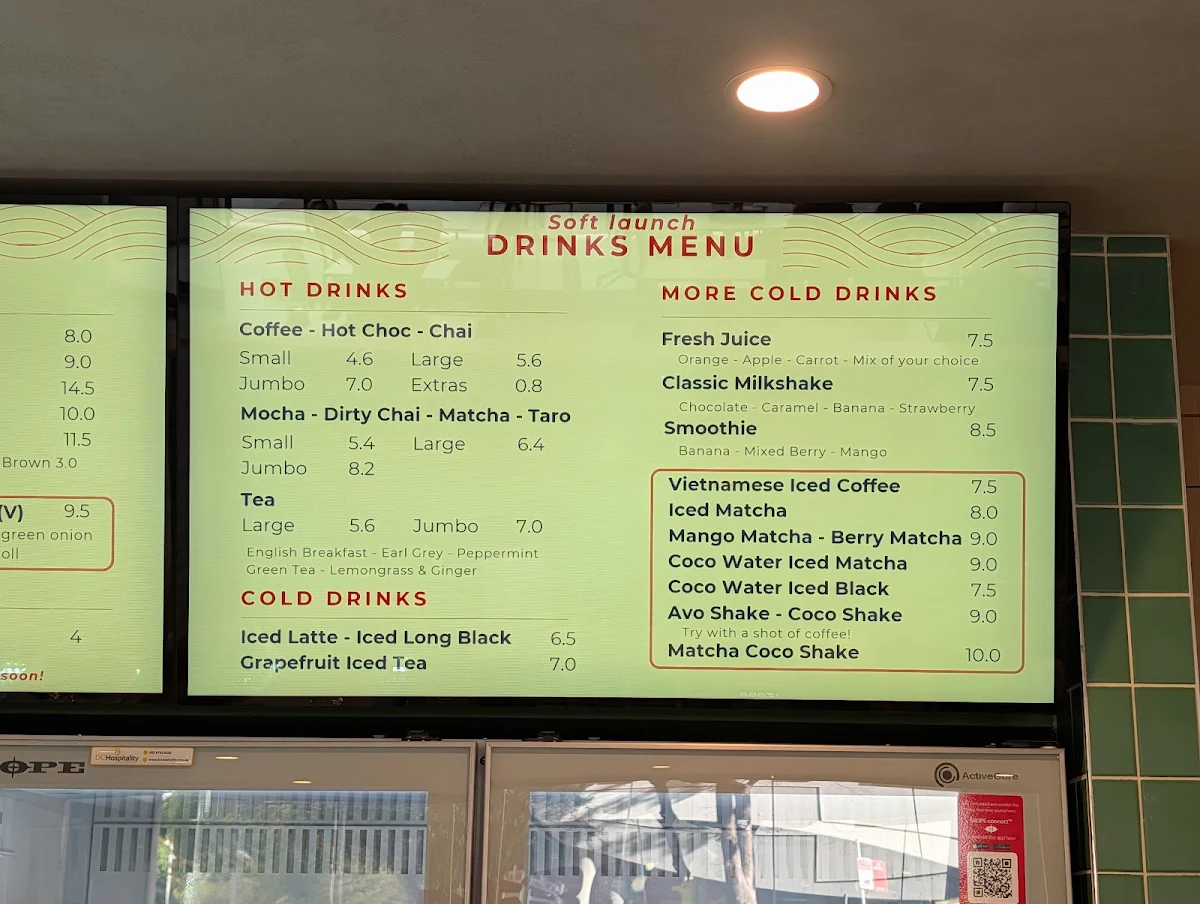 Menu, Babi’s Kitchen (formerly Cafe 10)