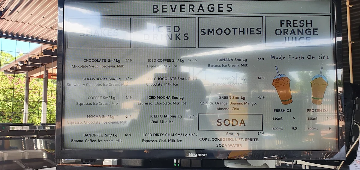 Menu, Good Cartel