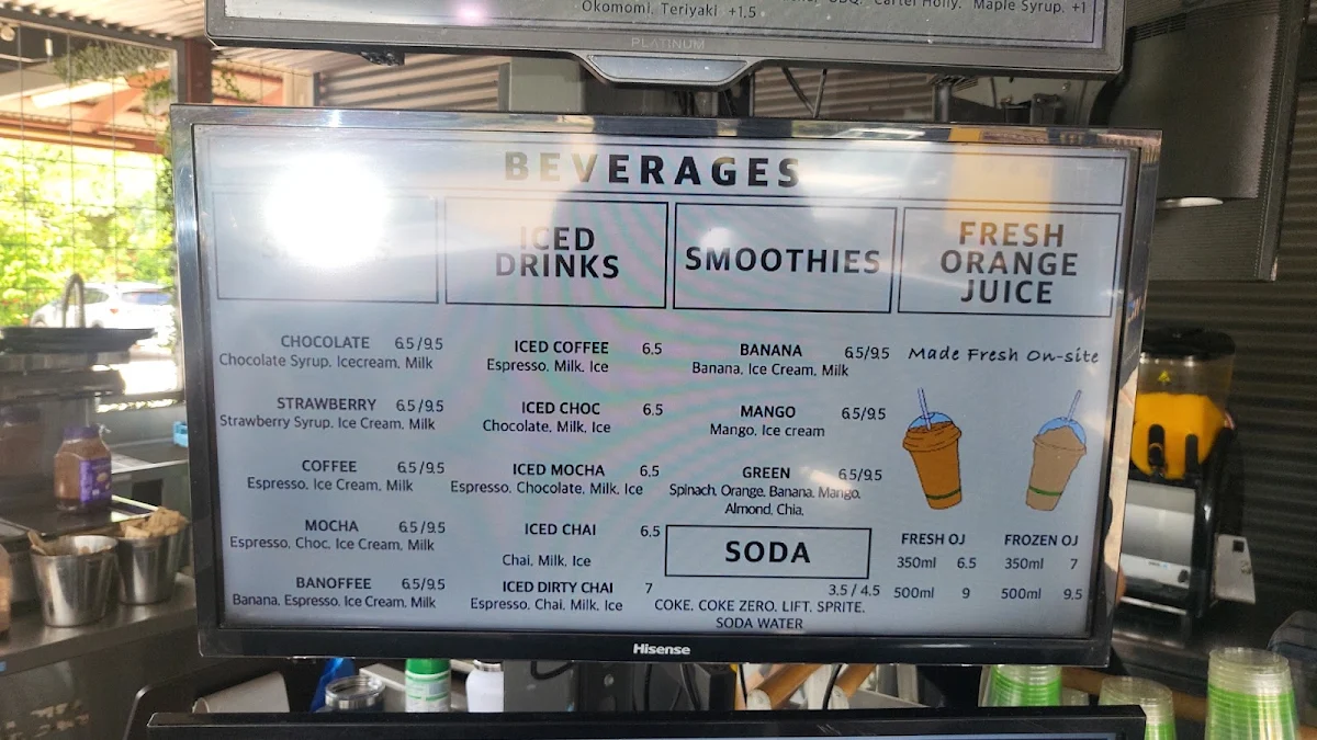 Menu, Good Cartel