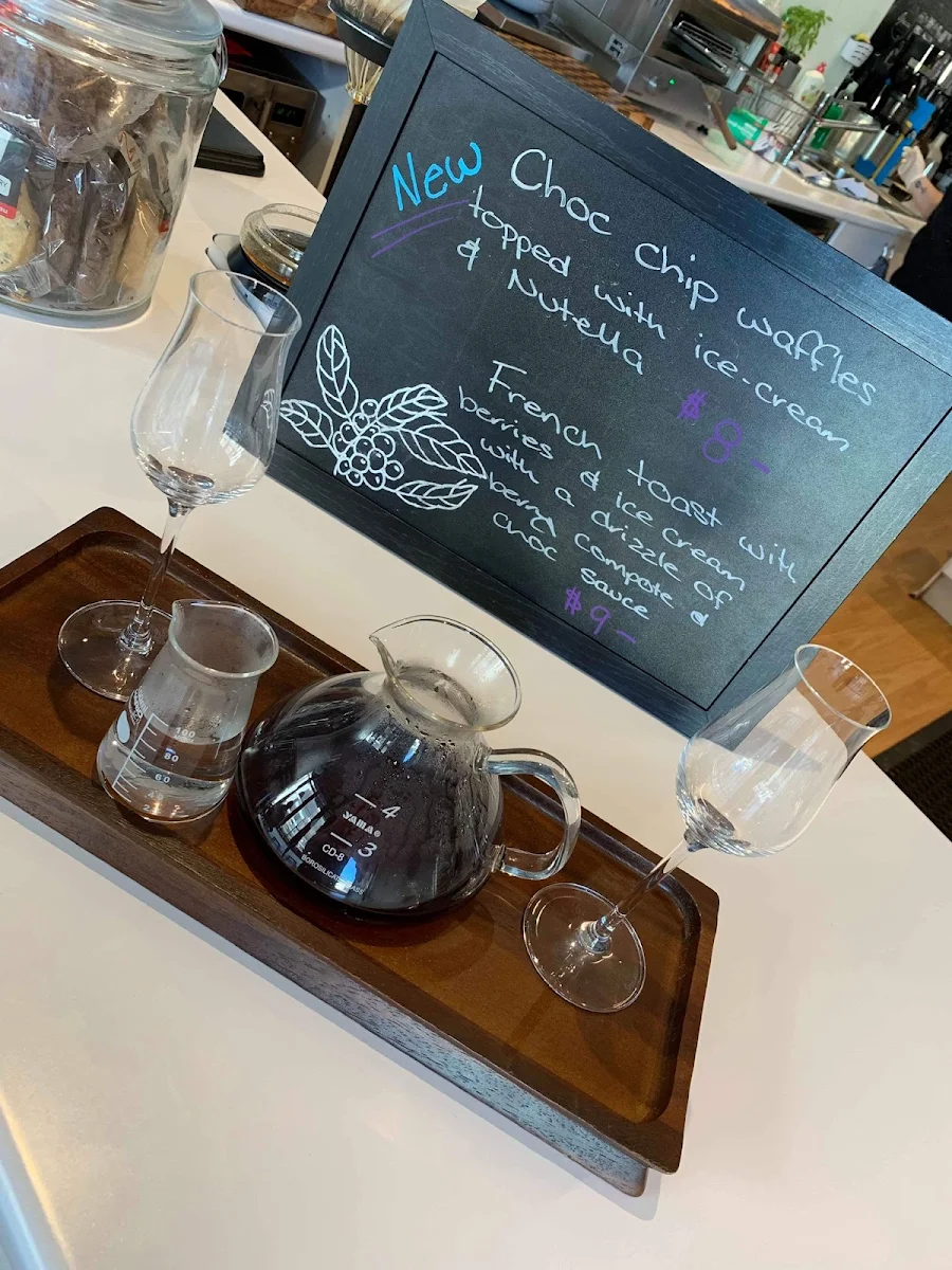Menu, Brew Tales Wickham