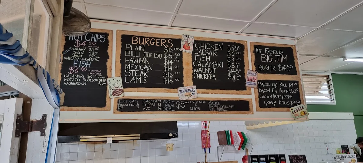 Menu, Billinudgel General Store