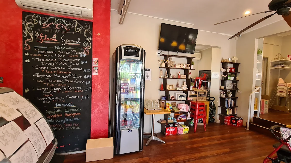 Menu, Flame Cafe North Ryde