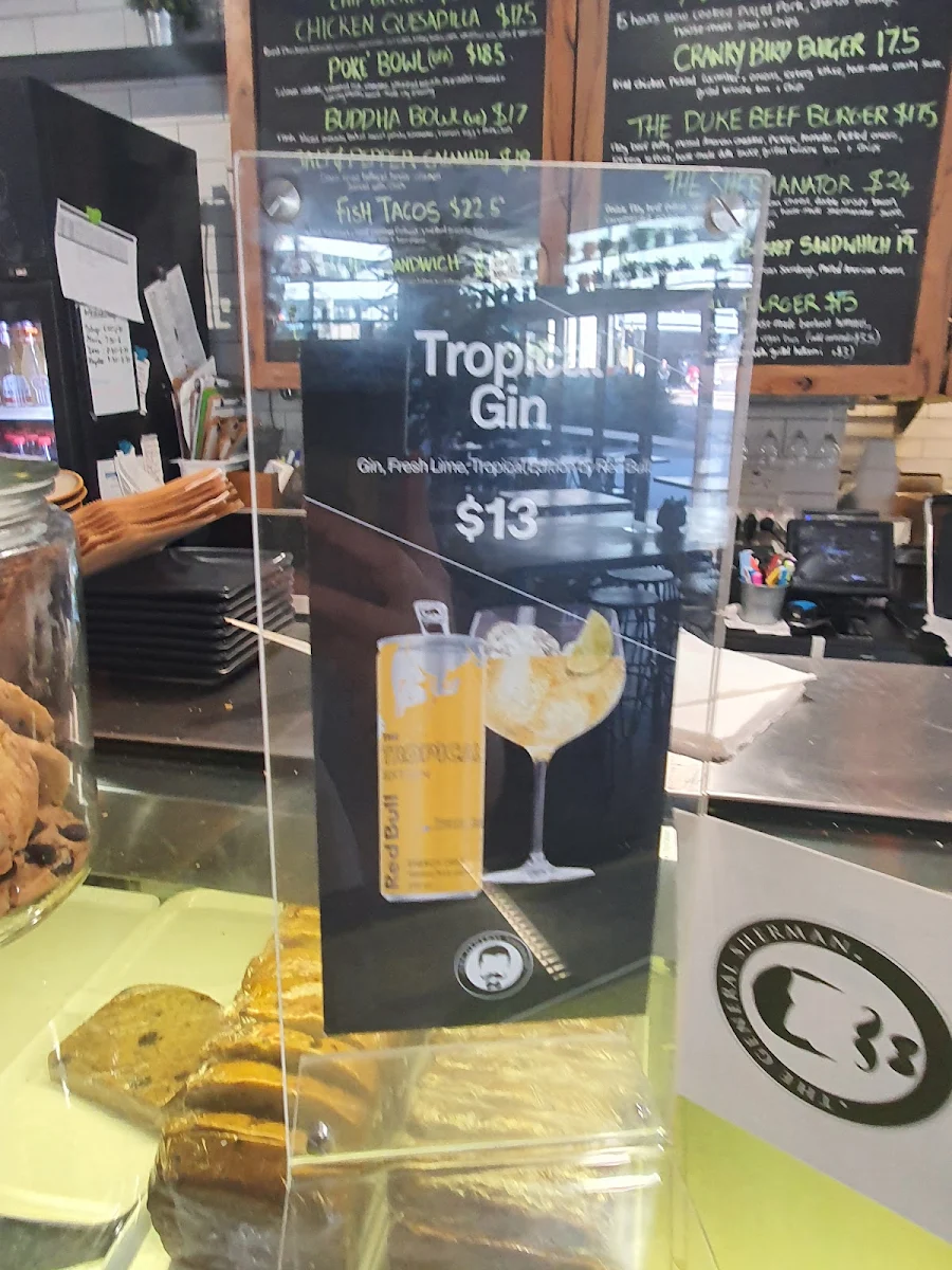 Menu, The General Sherman (TGS)