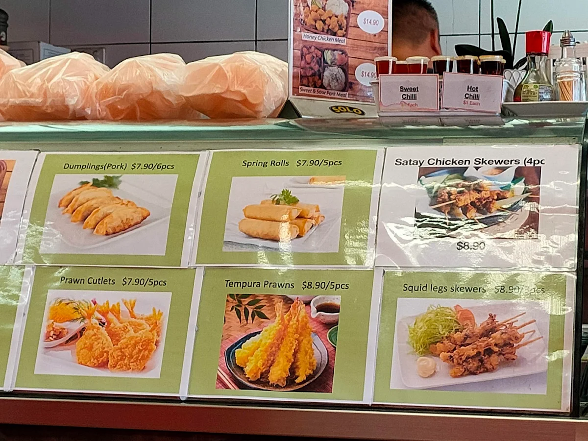 Menu, Noodlers Noodle Sushi