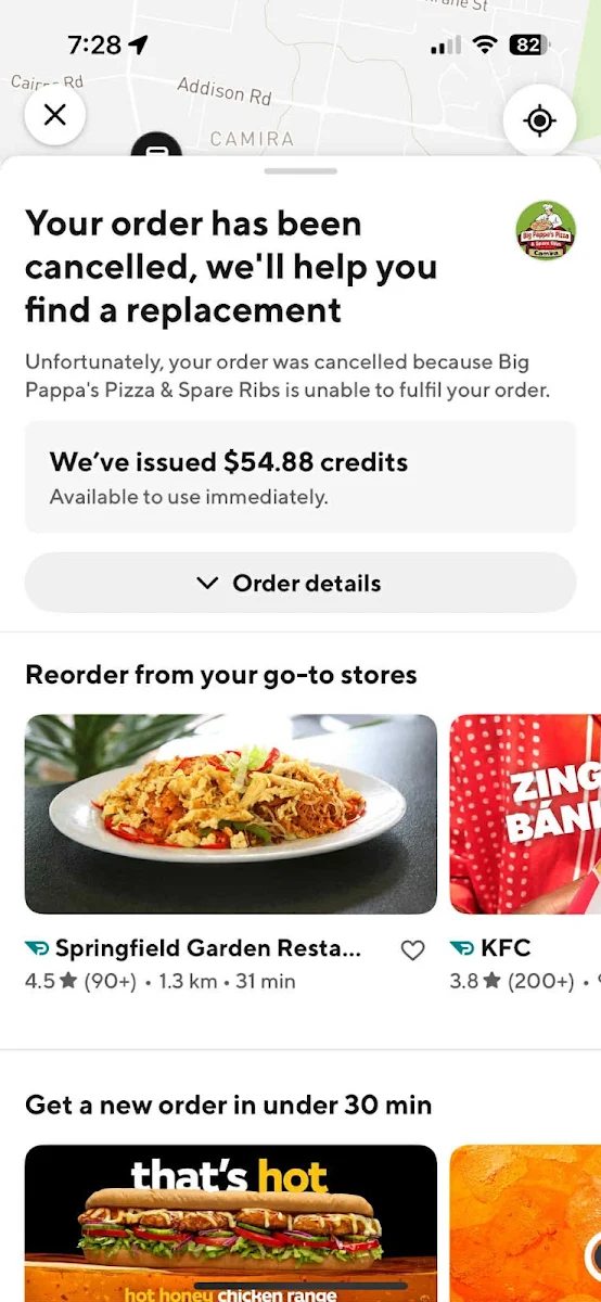 Menu, Big Pappa's Pizza & Spare Ribs