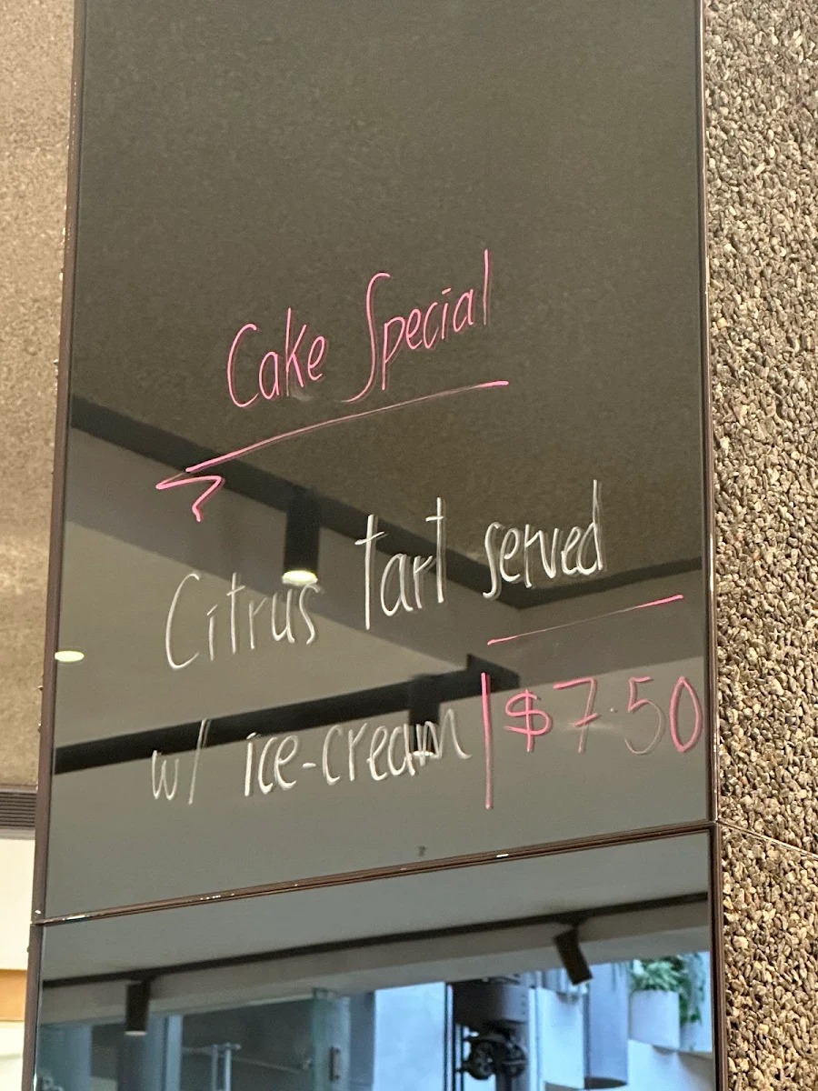 Menu, Nadia’s Cafe Blacktown