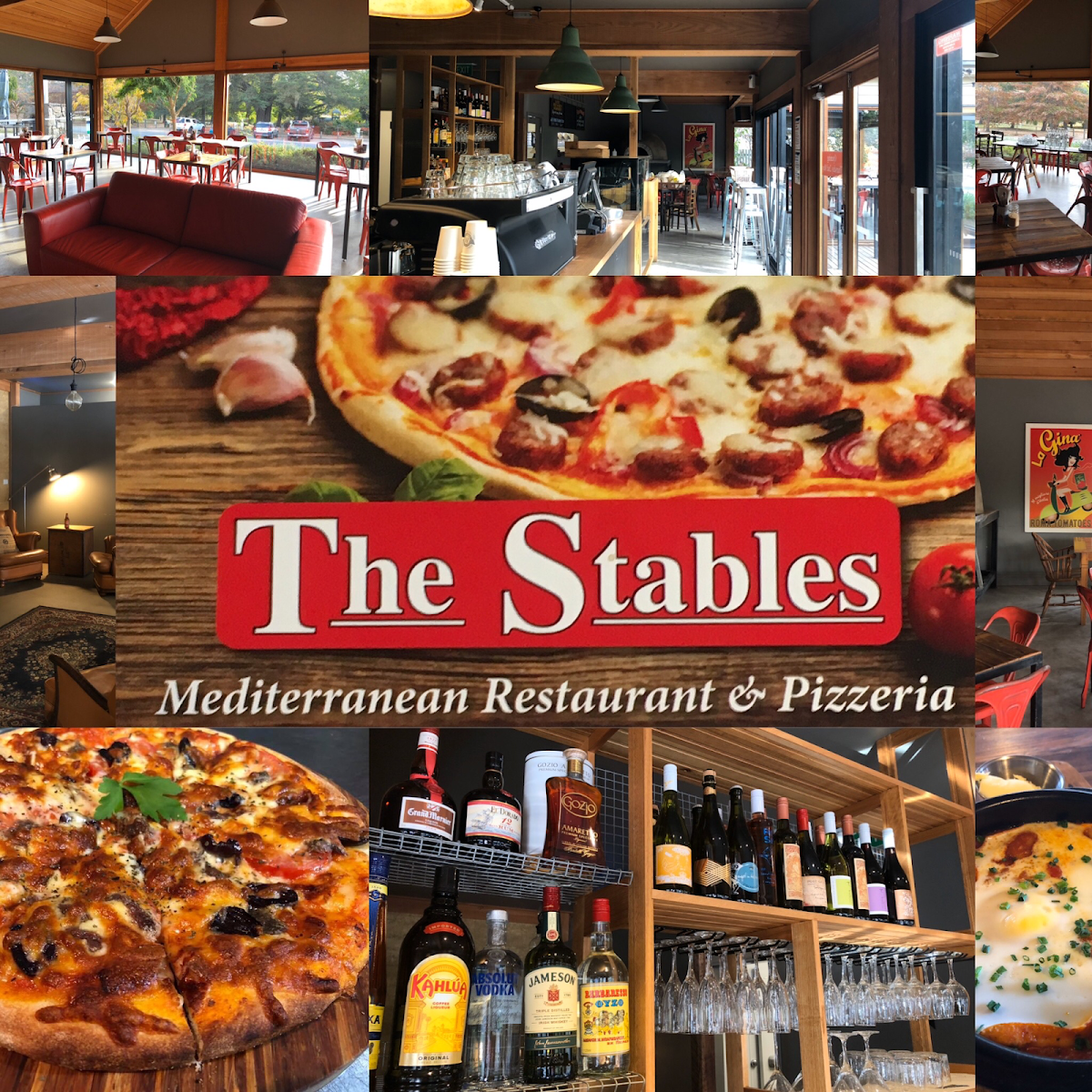 Menu, The Stables