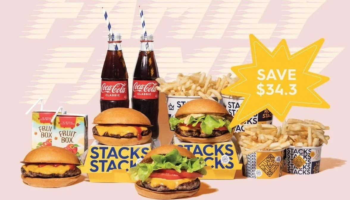 Menu, Royal Stacks Essendon