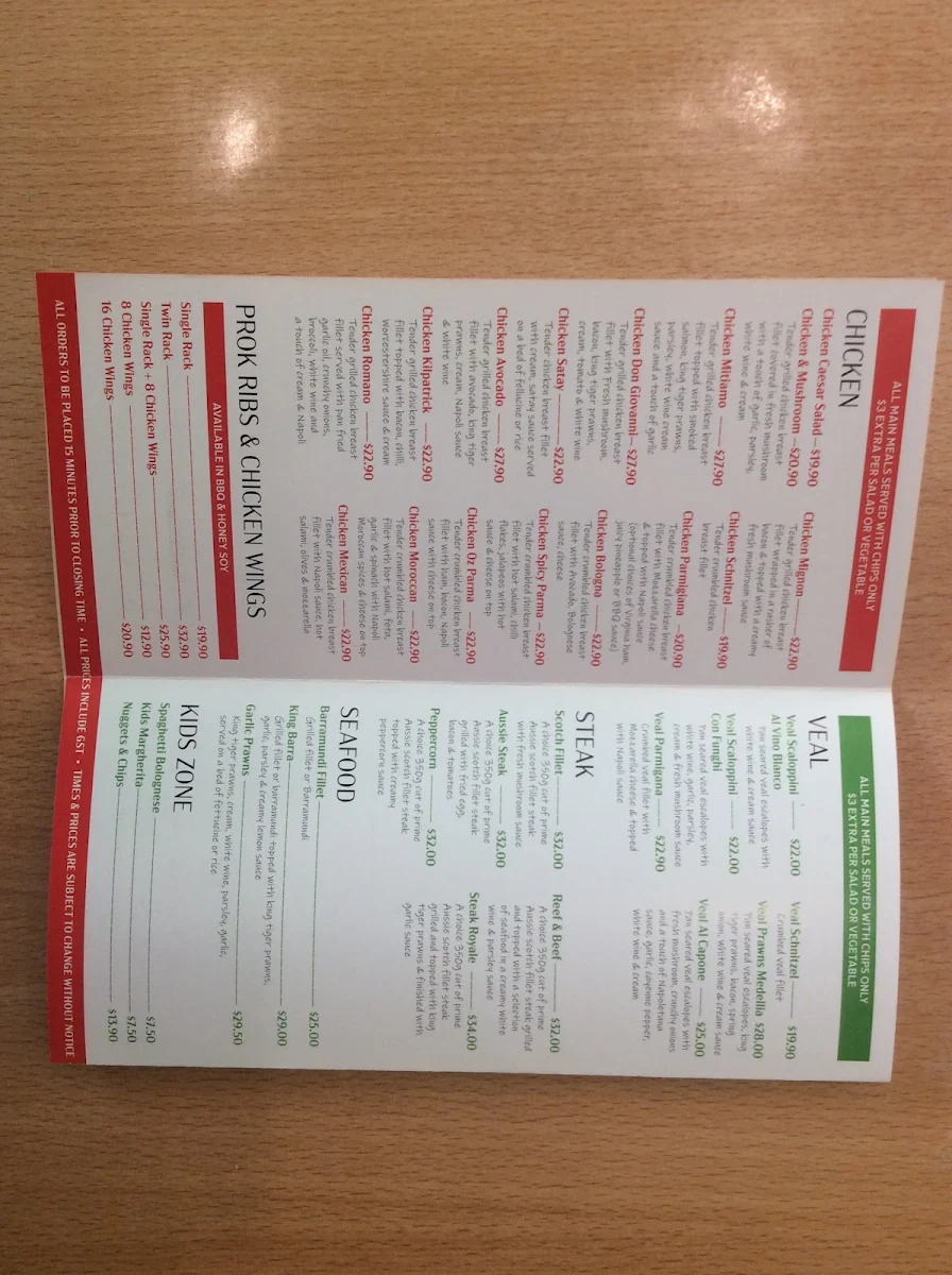 Menu, ItalianIssimo Pizza & Pasta
