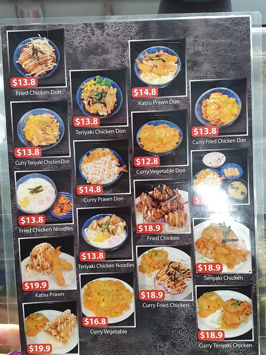 Menu, Kichi Sushi