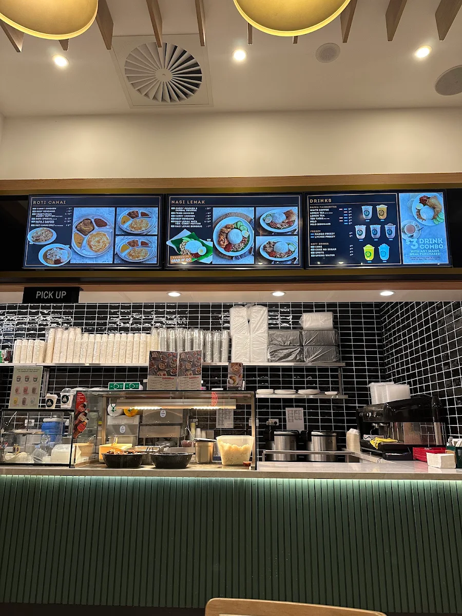Menu, PappaRich M-City