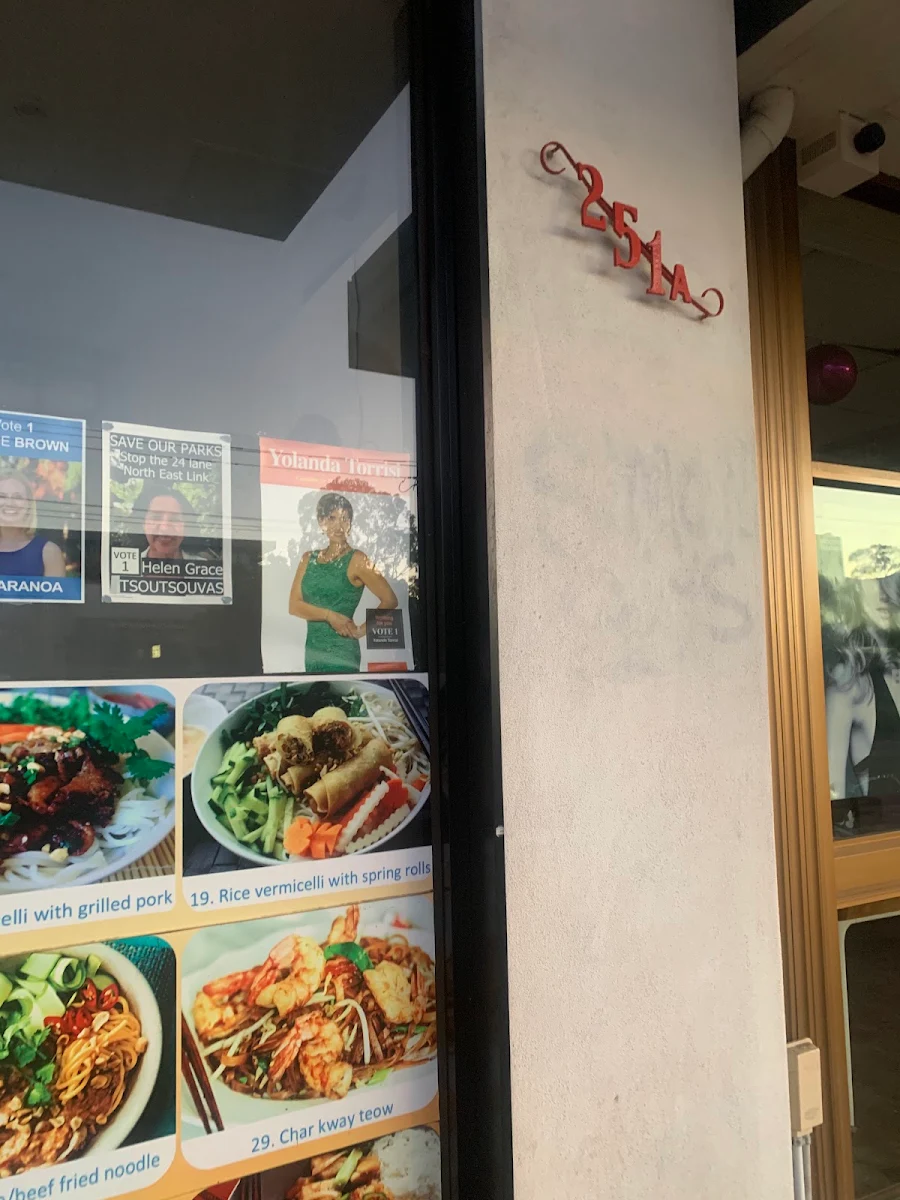 Menu, Belmore Vietnamese Food