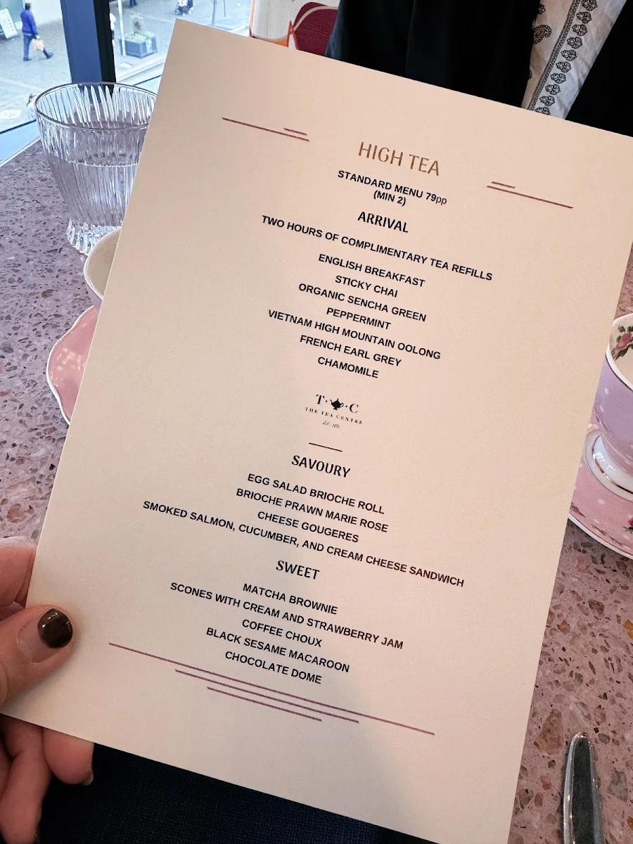 Menu, Humphrey's Hotel