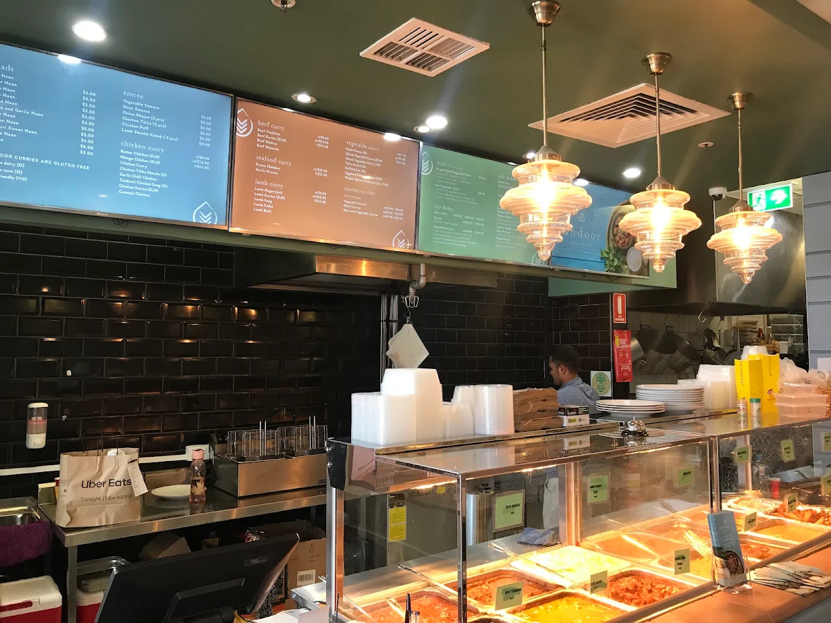 Menu, Tandoor Indian Kitchen