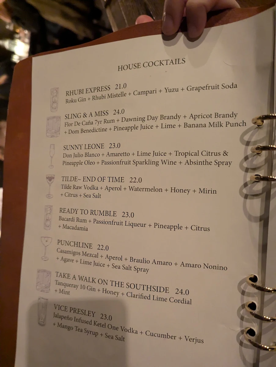 Menu, Door Knock