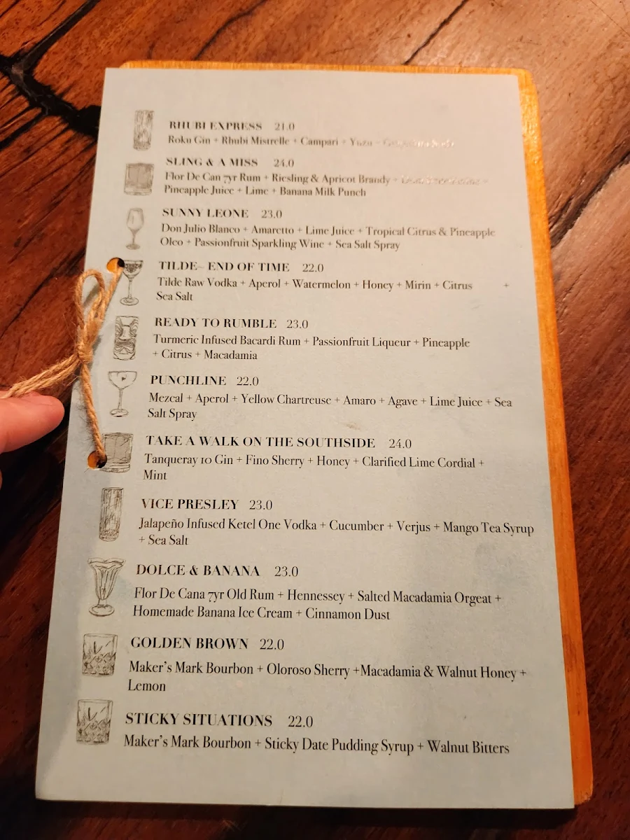 Menu, Door Knock