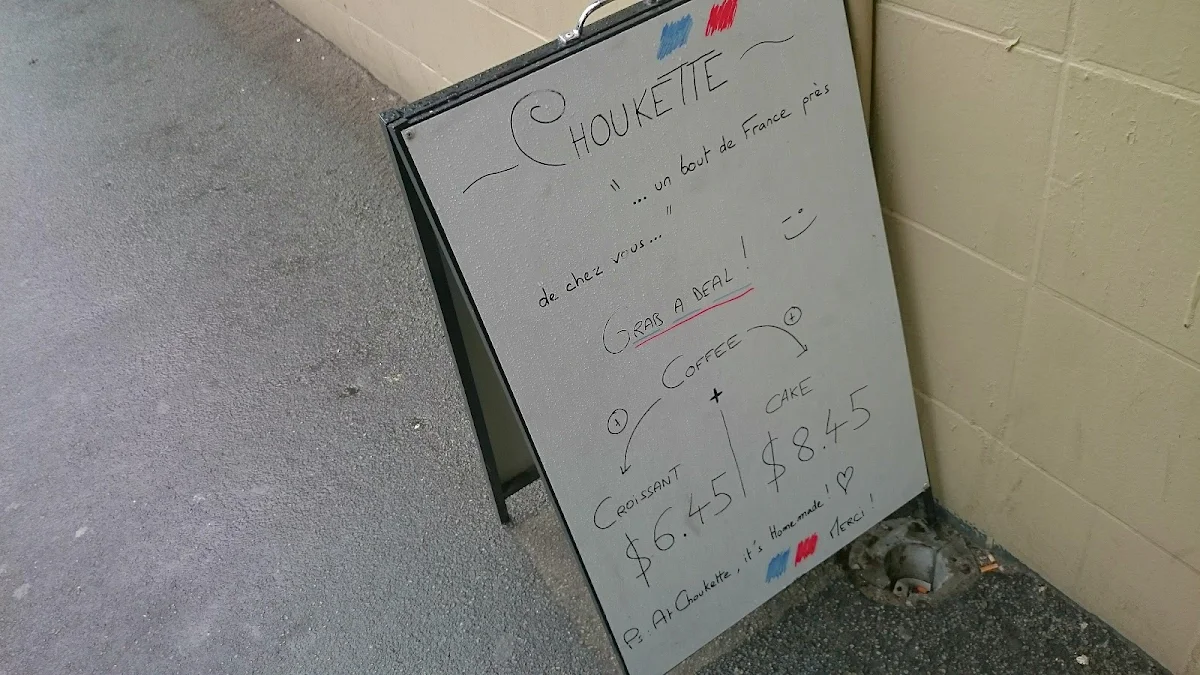 Menu, Choukette