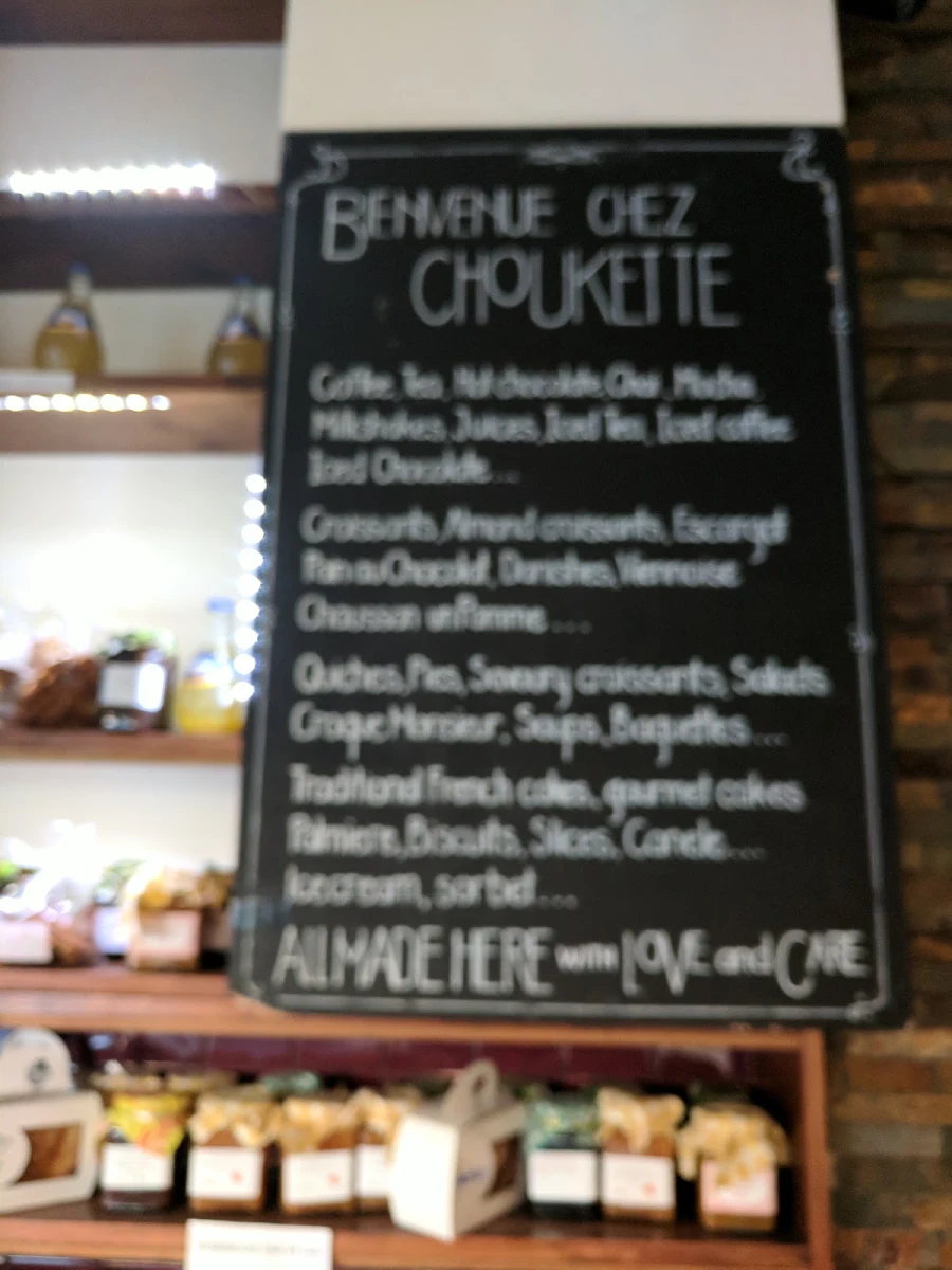 Menu, Choukette