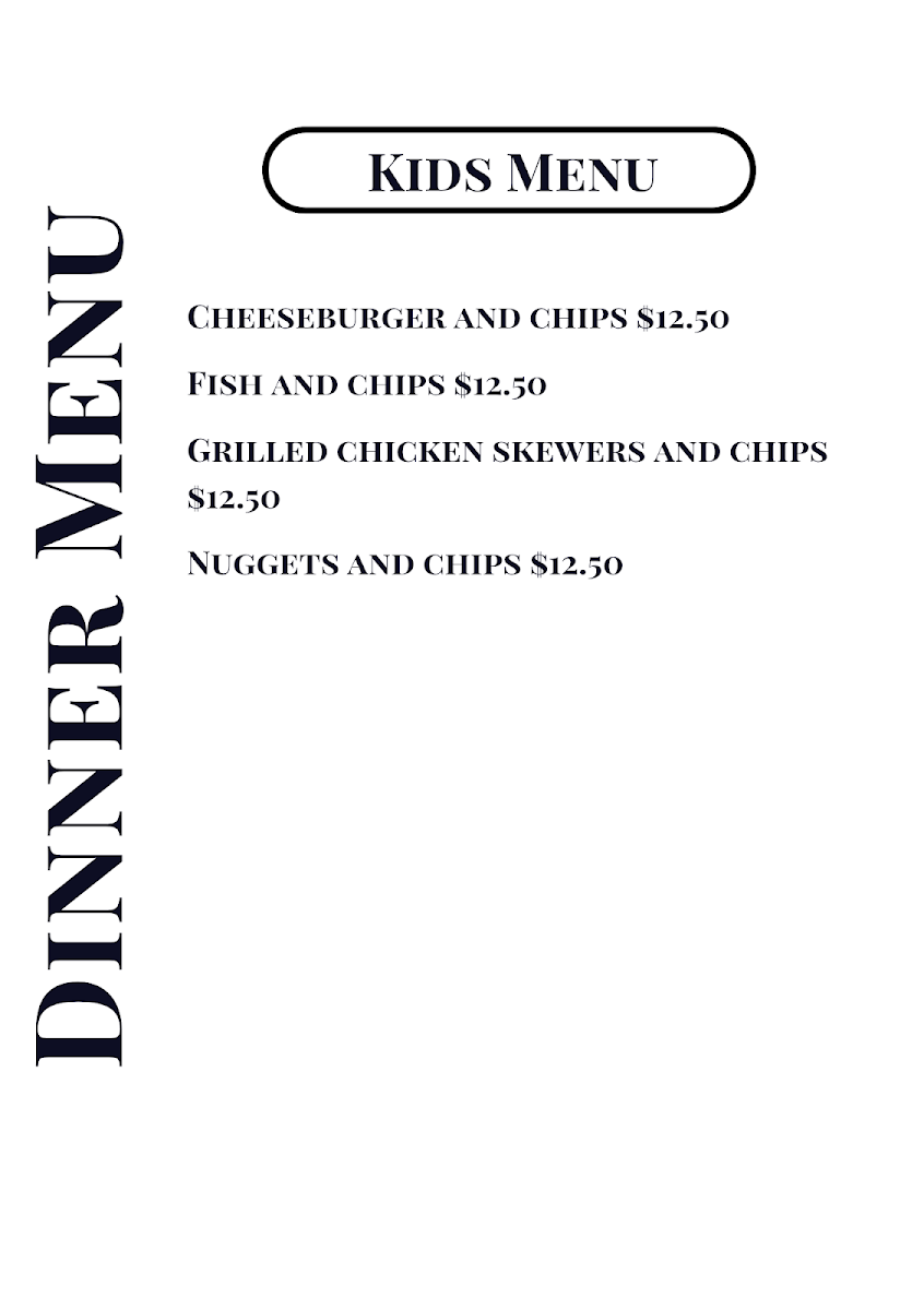 Menu, Port Beirut