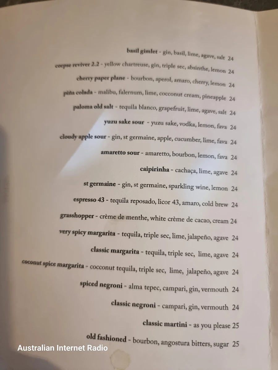 Menu, Bar Conexão