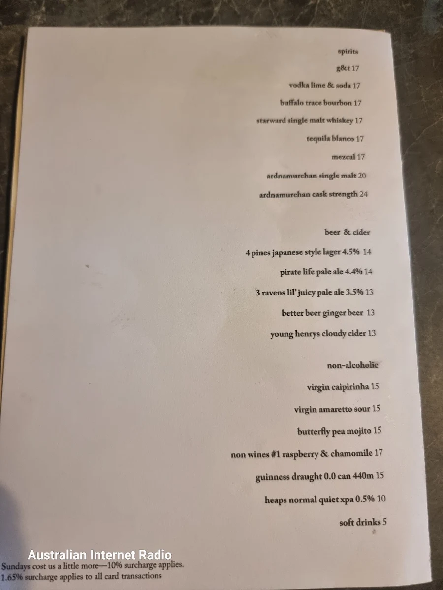 Menu, Bar Conexão