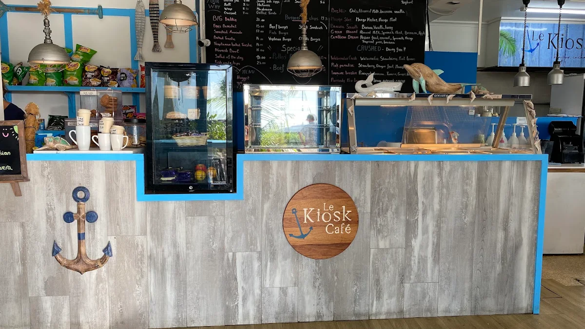Menu, Le Kiosk Cafe & Bar