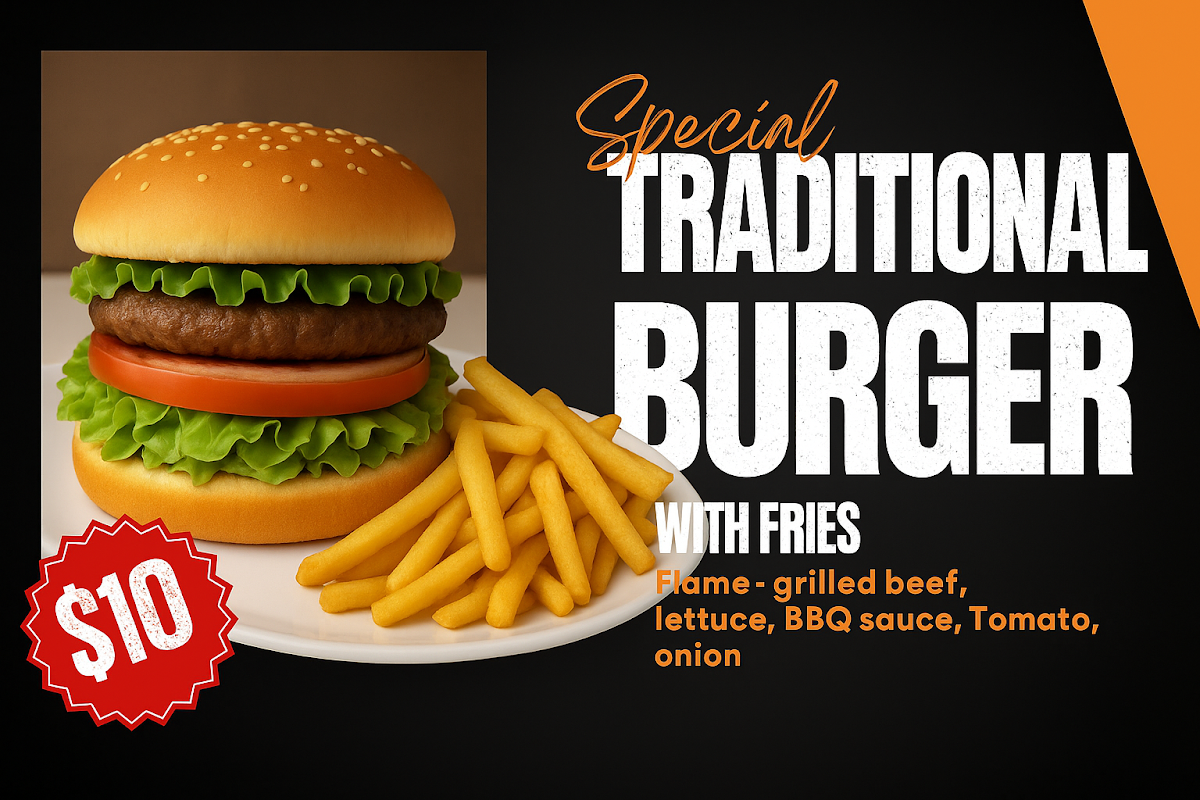 Menu, Leon’s Grill