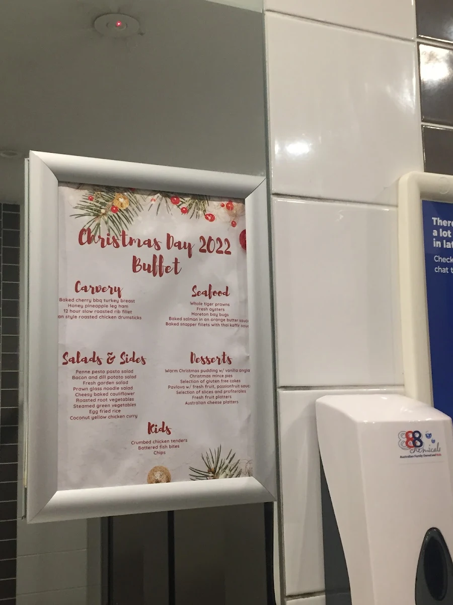 Menu, The HAMILTON HOTEL