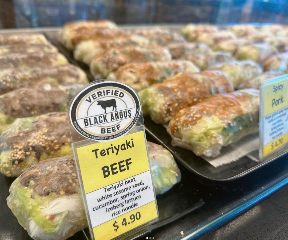 Menu, Master Rolls Penrith