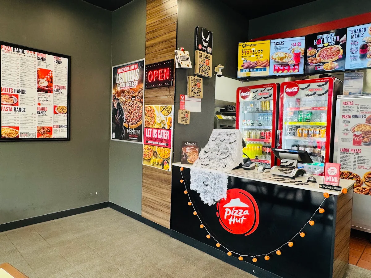 Menu, Pizza Hut Marrickville