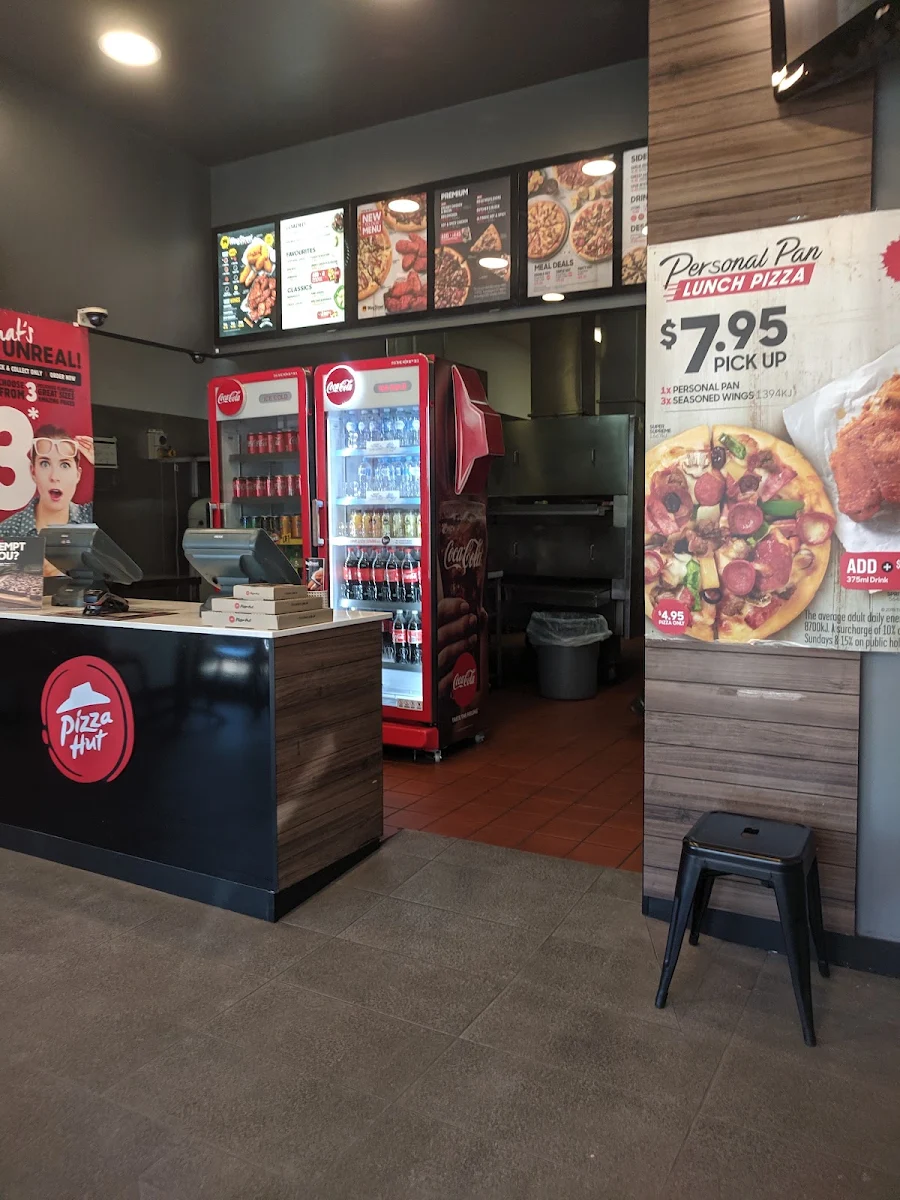 Menu, Pizza Hut Marrickville